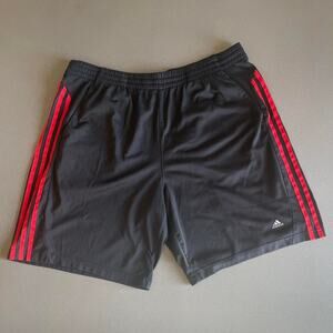 Adidas 3 stripes athletic shorts